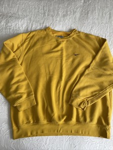 vintage mustard nike sweatshirt