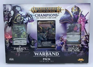 Warhammer Age of Sigmar Champions Trading Card Game WARBAND PACK SERIES 2 - BNIB - Picture 1 of 4