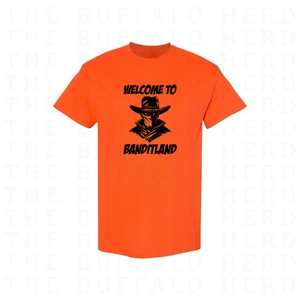 Banditland Buffalo Bandits Shirt, Mens Womens Bandits Lacrosse Tee - Picture 1 of 1
