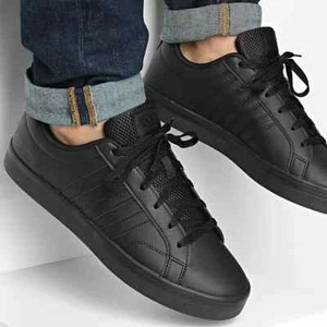 Scarpe da ginnastica uomo Adidas VS Pace Tripple nere tutte le taglie UK nuove con scatola AVSP2B01 - Foto 1 di 15