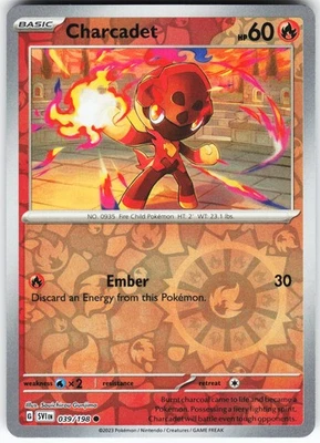 Charcadet - 039/198 Pokemon SV01: Scarlet & Violet Base Set Reverse Holo Common - Image 1 of 2