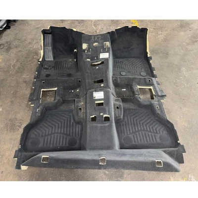 Juego de alfombras interiores BMW F25 X3 2011-2017 par de molduras negras OEM Foto 1 de 4