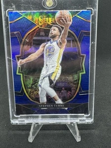 2022-23 Select Stephen Curry #27 Blue Prizm Concourse Golden State Warriors - Bild 1 von 2