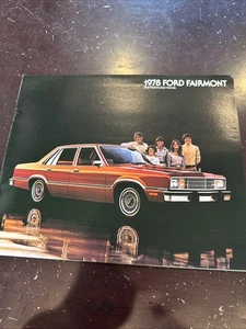1978 Ford Fairmont Sales Brochure Car Auto Dealer Advertising - Bild 1 von 16