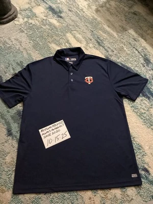 NWOT Team Apparel MLB Minnesota Twins TX3 Cool Polo Golf Shirt Men’s Sz XL - Image 1 of 4