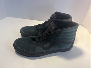 Vans Filmore Hi Suede High Top Skate Shoes Green Sneakers Skateboard Mens 9.5 - Picture 1 of 9