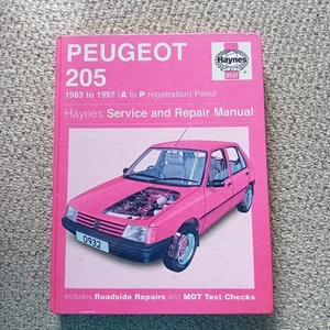 Peugeot 205 Petrol (83 - 95) - Haynes Service and Repair Manual - Picture 1 of 4