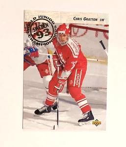 Chris Gratton Rookie Card #590 / Tampa Bay Lightning / Upper Deck 1992-93 - Picture 1 of 2