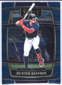 2022 Panini Select #24 Hunter Renfroe Blue Retail Base Milwaukee Brewers - Bild 1 von 2