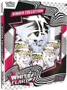 Pokemon TCG: Scarlet & Violet 10.5 White Flare Binder Collection Box NEW/SEALED - Picture 1 of 5
