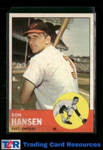 1963 Topps #88 Ron Hansen - Picture 1 of 2