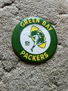 Vintage Green Bay Packers 6" Pin Back Button  - Bild 1 von 2