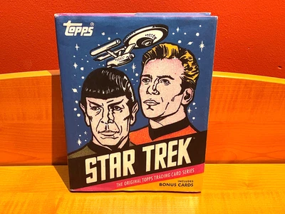 Star Trek Topps Trading Card Series HC DJ Book + Bonus Cards Unopened Abrams - Image 1 of 4