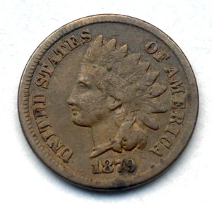 USA INDIAN HEAD CENT 1879 - Bild 1 von 2