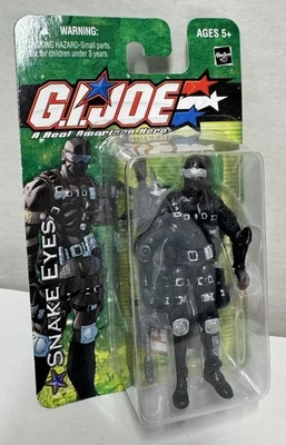 Hasbro G.I. 2003 Figura de acción Joe Snake Eyes sin usar, en caja Foto 1 de 3