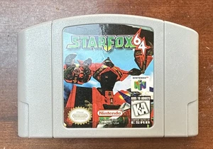 Cartucho auténtico Star Fox 64 (Nintendo 64, 1997) N64 solo probado y funcionando - Imagen 1 de 2