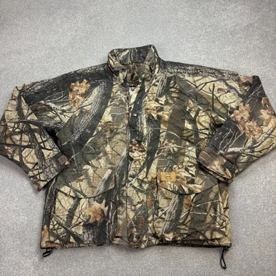RealTree Jacket Adult Large Brown Workwear Hunting Camo Lined Coat Outdoor Men - Image 1 of 4