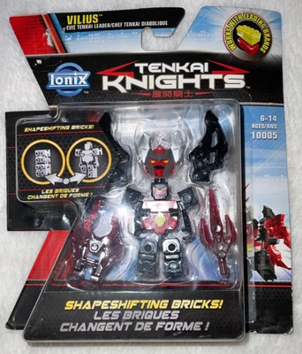 VILIUS Tenkai Knights Figure 10005 Ionix Transforming Bricks Shapeshifting BG1 - Image 1 of 2