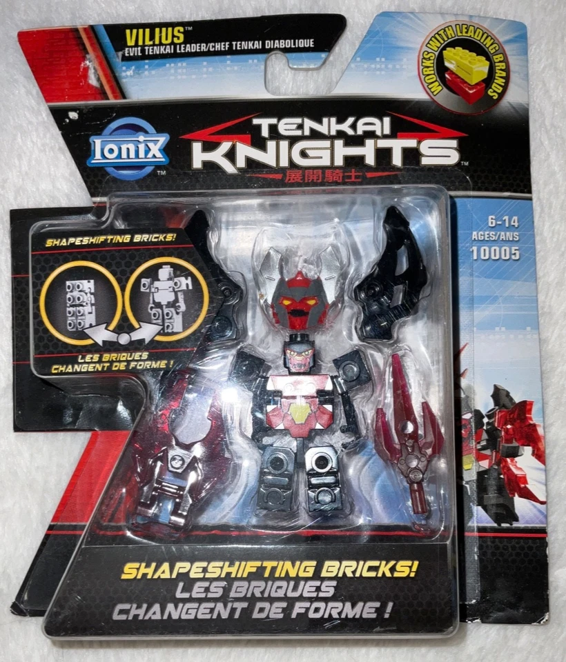 VILIUS Tenkai Knights Figure 10005 Ionix Transforming Bricks Shapeshifting BG1 - Image 1 of 2