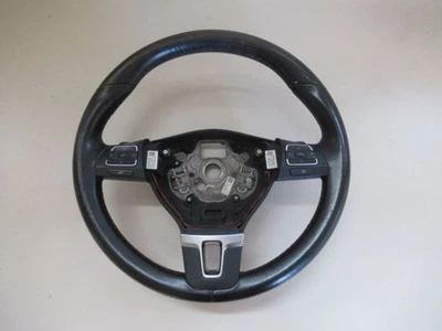 VW PASSAT 3C Lenkrad Leder Lenkrad + Multifunktionstasten 3C8419091B - Bild 1 von 4