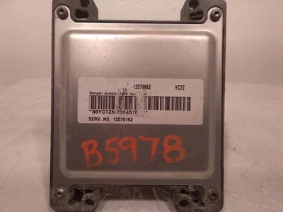  Motor computador ECU ECM PCM módulo 2003 Saturn L Series 12579662 - Imagem 1 de 3