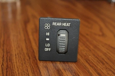 1995 1996 1997 1997 Chevy Tahoe Suburban Rear Heat Heater Fan Switch Yukon - Image 1 of 2
