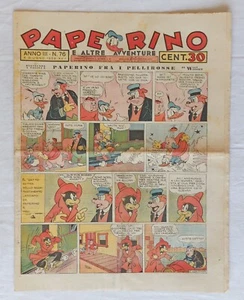PAPERINO GIORNALE n.76 Ed. Api 1939 !!!!! - Picture 1 of 5