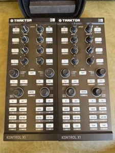 Native Instruments TRAKTOR KONTROL X1 Pair DJ Controller Mixer Effector Looper - Picture 1 of 7