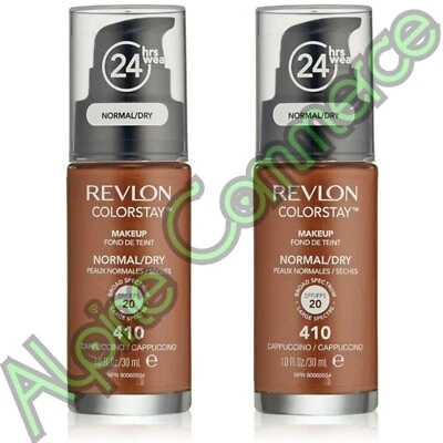 *2-Pack* Revlon ColorStay Makeup SPF/FPS 20 Normal/Dry Skin 410 Cappuccino - Image 1 of 2