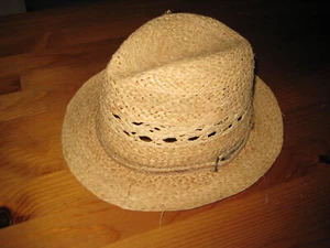 Strohhut, Sonnenhut, Hut, Panamahut, Hippie, Stroh, Bio, Western, Damenhut - Bild 1 von 5