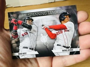 RAFAEL DEVERS/DAVID ORTIZ RED SOX 2023 TOPPS UPDATE TIME SPANNING TANDEMS #TS-26 - Picture 1 of 1