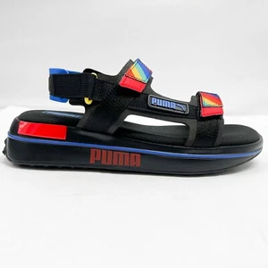 Puma Womens Future Rider Cushioned Footbed Rainbow Sport Sandals - Picture 1 of 10