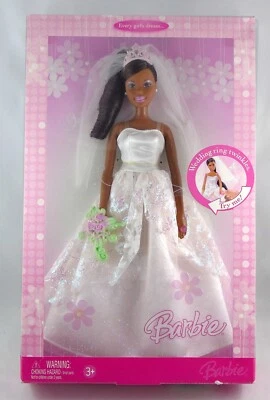 Anillo de boda Mattel 2006 Barbie Every Girls Dream Twinkles raro Foto 1 de 4