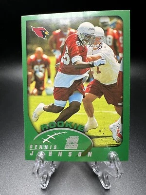 2002 Topps Football - #327 Dennis Johnson (RC) Cardinals - Image 1 of 2