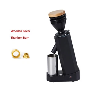 Macinacaffè nero macchina per espresso macinacaffè chicco titanio bava 44 mm - Foto 1 di 9