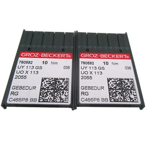 20PCS UOX113 UY113GS "RG" Gebedur Needles For Industrial Multi Needle Sewing - Picture 1 of 3