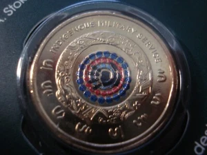 Australian Indigenous $2 Two Dollar Coin 2023 35th Anniversary 35000 Mintage - Foto 1 di 2