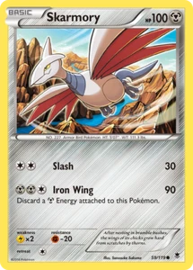 Skarmory 59/119 Common | Phantom Forces | Pokemon Card - Picture 1 of 1