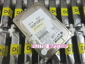 FUJITSU MAP3735NP 72.8GB 10K 68-pin SCSI hard drive - Picture 1 of 2