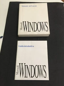 MICROSOFT WINDOWS VERSIÓN 3.1 PC IBM MANUAL DE USUARIO USADO ITA - Bild 1 von 5