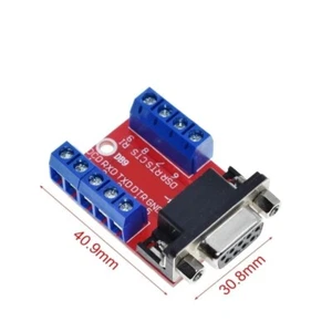 ADAPTER KONVERTER DB9 WEIBLICH SERIELL RS232 TERMINAL SIGNAL - Bild 1 von 1