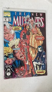 Marvel Comics New Mutants 98 (2/91) prima apparizione Deadpool Copycat Gideon BELLO - Foto 1 di 10