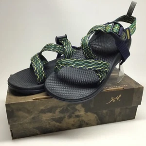 Chaco Kids Z1 Ecotread Hiking Outdoor Rio Green Sz 3 New in Box Wms 5-5.5 - Picture 1 of 5