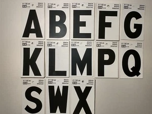Hy-Ko 3"/7,62 cm Reflexbuchstaben 147 Stück. - Bild 1 von 2