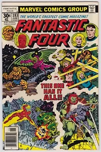 FANTASTIC FOUR #183 DIESER HAT ALLES! Marvel Juni 1977 Sehr guter Zustand - Bild 1 von 2