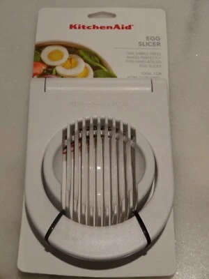 KitchenAid белый яйцо ломтерезка посудомоечная машина безопасный новый - Изображение 1 из 4