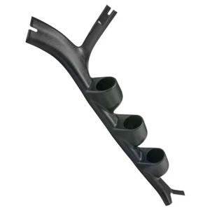 GlowShift 52mm Black Triple Pillar Gauge Pod for 1973-1991 Chevy K5 Blazer - Picture 1 of 3