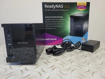 NAS NETGEAR ReadyNas 212 RN21200-100NES - Immagine 1 di 3
