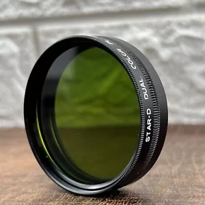 Genuine Star-D 49mm Circular Dual Color PL Y/G Contrast Lens Filter Japan EXC+ - Picture 1 of 8