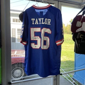 Lawrence Taylor - SIGNIERTES Authentic NFL "On Field" Trikot - Beckett COA - Bild 1 von 6